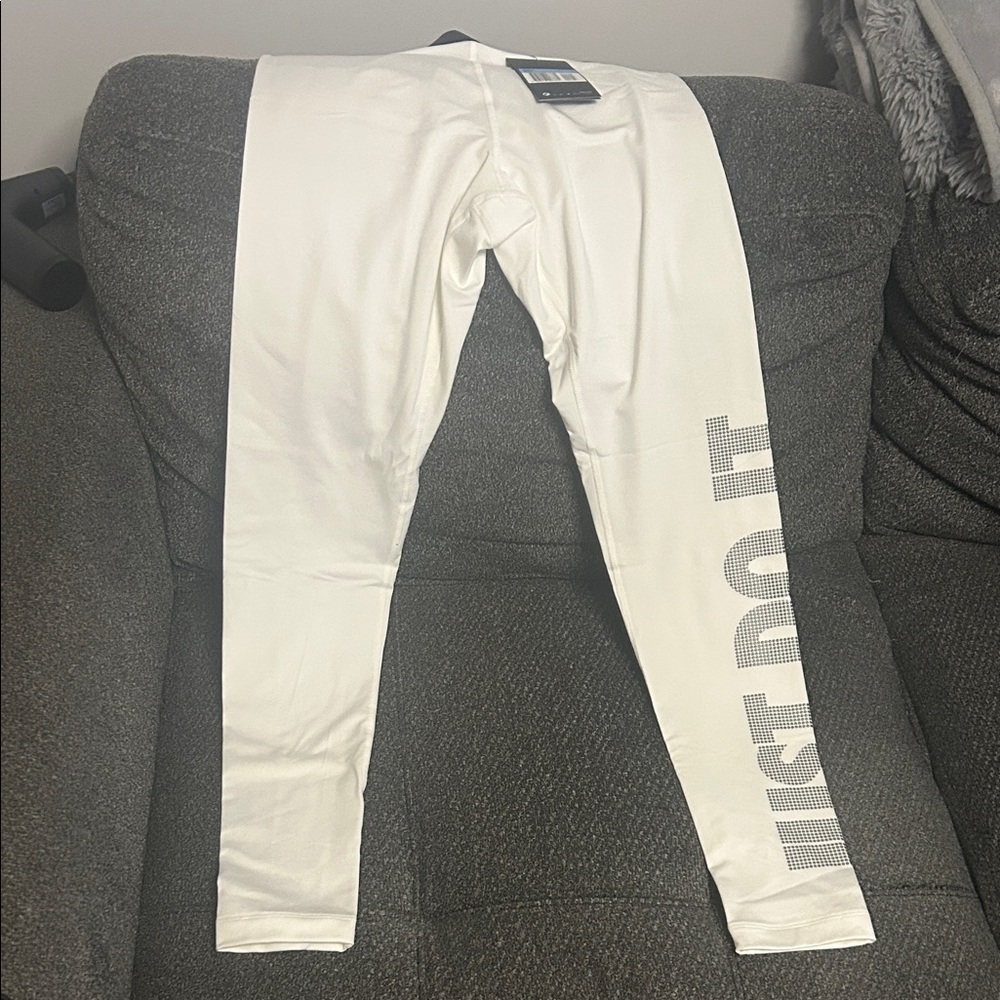 Nike Pro White Leggings